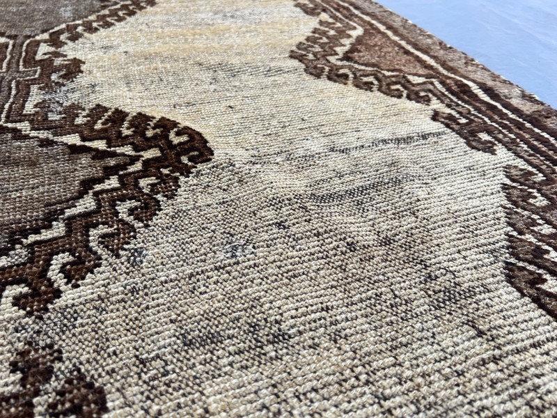 110x200cm Vintage Handmade Moroccan Style Medallion Wool Area Rug Low Pile Decor gallery