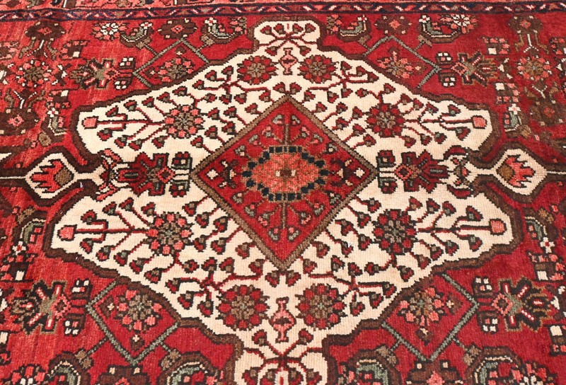 Handmade Vintage Oriental Runner Rug Tribal Design Hallway Carpet 3'6X9'7 ft gallery