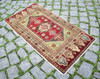 Fabulous Antique Turkish Rug 20'' x 36'' Anatolian Rug Hand Knotted Area Rug gallery