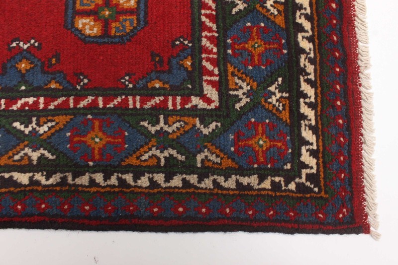 2'8" x 9'3" Vintage Hand-knotted Runner Rug Traditional Oriental Wool Carpet gallery