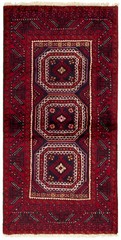 Vintage 3’1″ x 6’4″ Traditional Hand Knotted Vegetable Dye Wool Area Rug