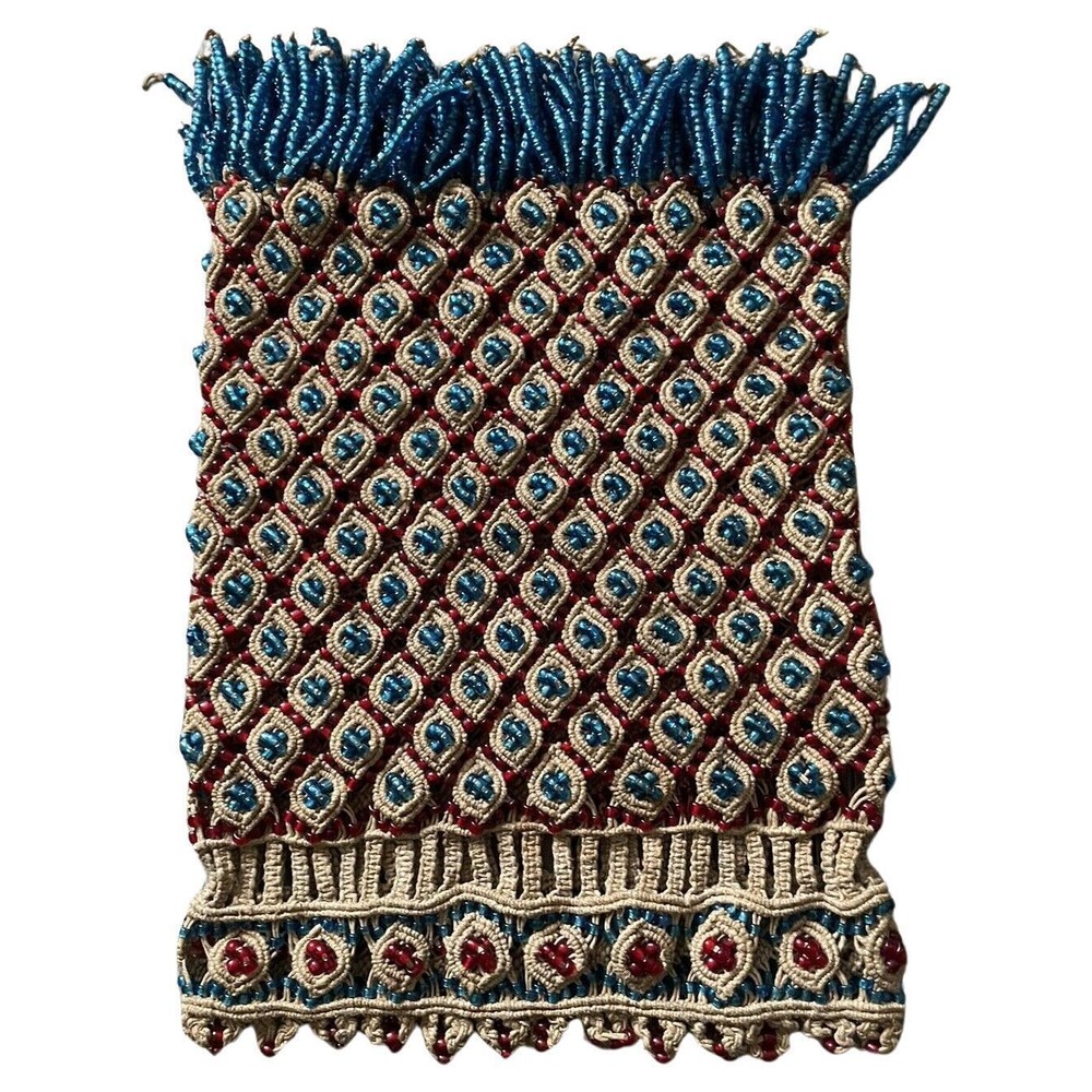Handmade Vintage Malian Bag 7" x 11" (20cm x 29cm), 1960s - 1N15