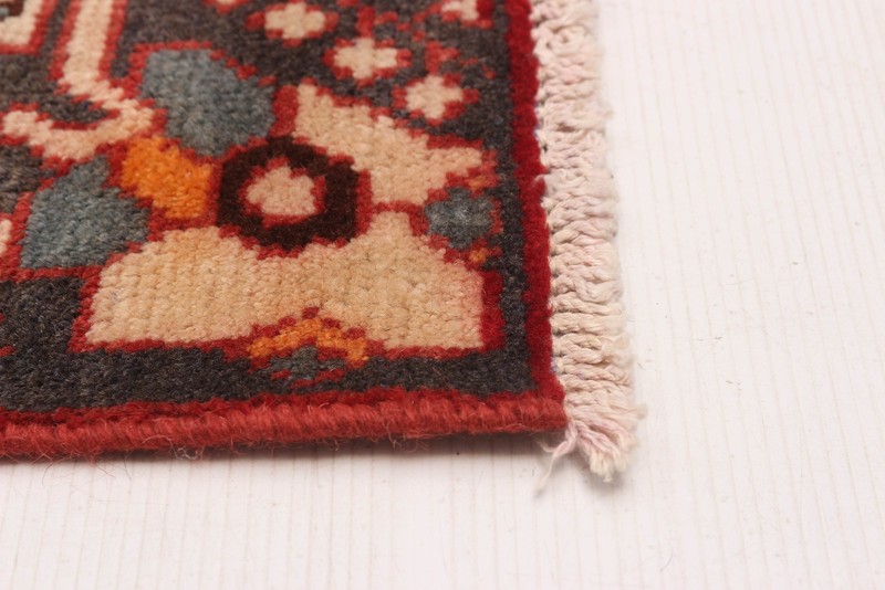Vintage Hand-Knotted Area Rug 4'1" x 6'2" Traditional Wool Carpet gallery