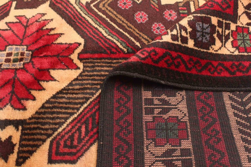 Traditional Vintage Hand-Knotted Carpet 3'7" x 6'5" Wool Area Rug gallery