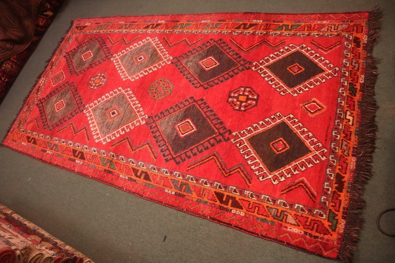 135 X 245 cm COLLECTORS' ITEM Antique Natural Vegetable Shirvan Caucasian Carpet gallery