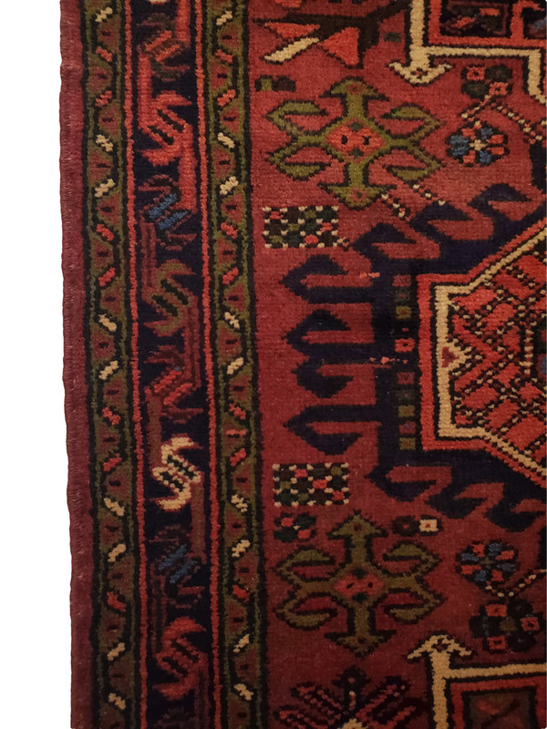 Vintage Karajeh Red Runner with Multi-Medallion - 2'10" x 12'5" gallery