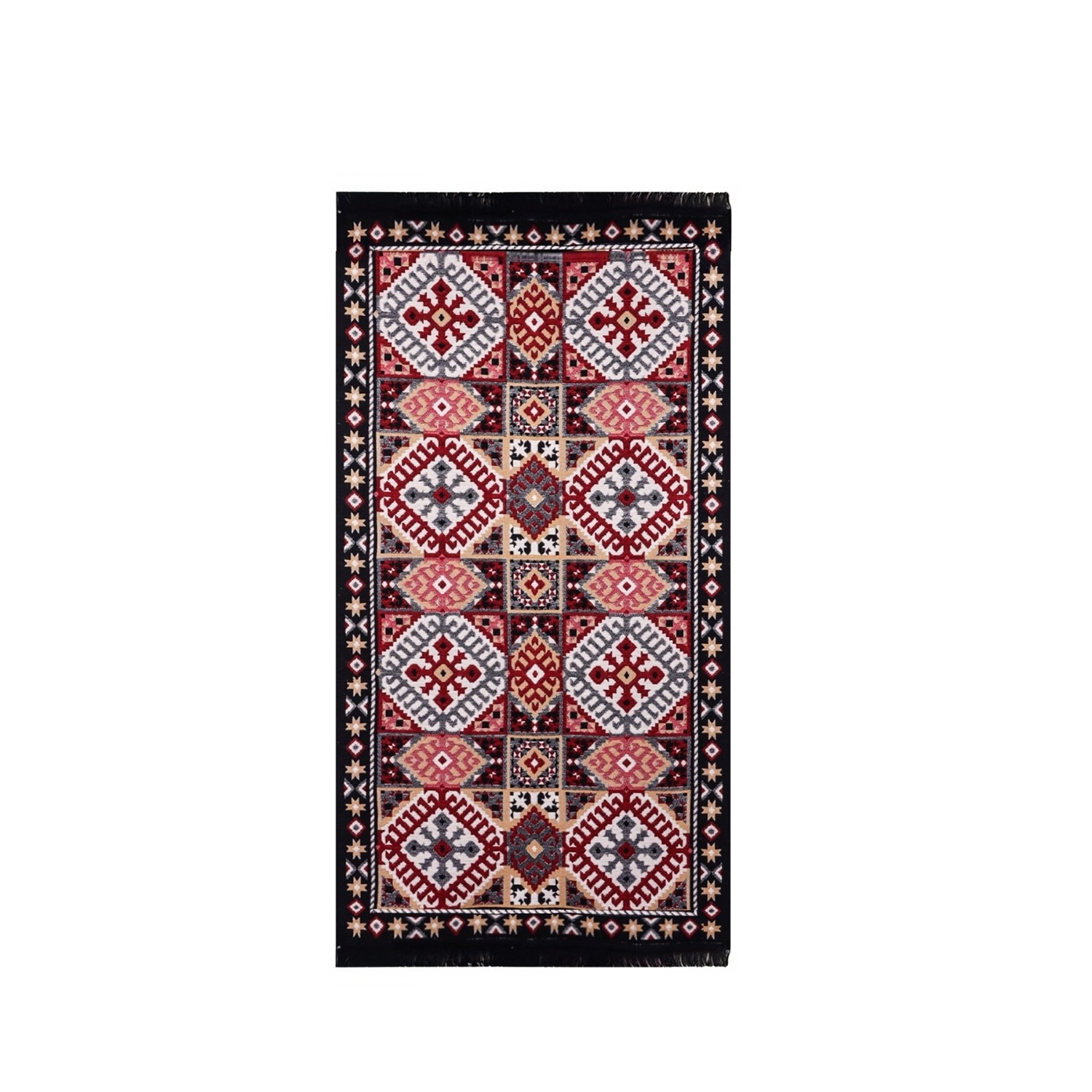 BiggHome Rug - 80*150 cm, Machine Washable, Durable, Modern Pattern for Living R gallery