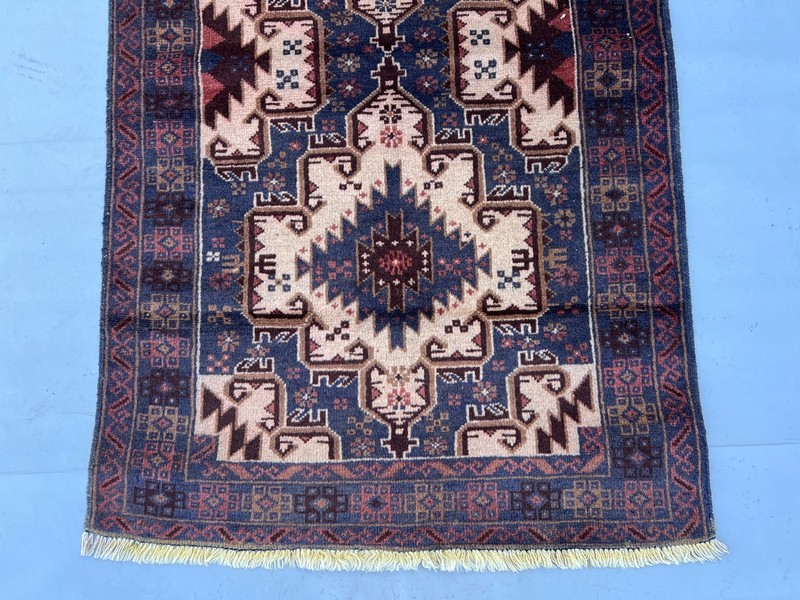 Vintage Nomad Maldari Tribal Belouch Natural Vegetable Dye Zakani Carpet gallery