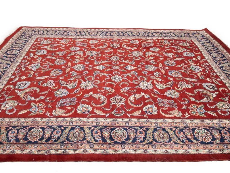 Red Floral Classic 8X10 Traditional Oriental Rug - Magic Rugs gallery