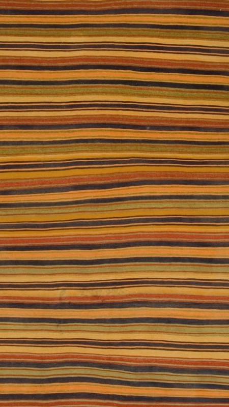 Vintage Turkish Hand Woven Kilim 5'7 X 10'8 e22342 gallery