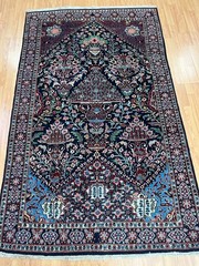 4’6″ x 7’6″ Antique Turkish Oriental Rug – 1930s – 100% Wool – Hand Made