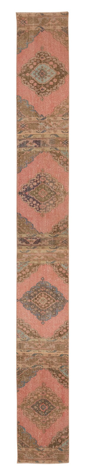 Oushak Rug,Runner Rug,Turkish Runner,Vintage Runner,Floor Rug, 2' x 17'5 feet gallery