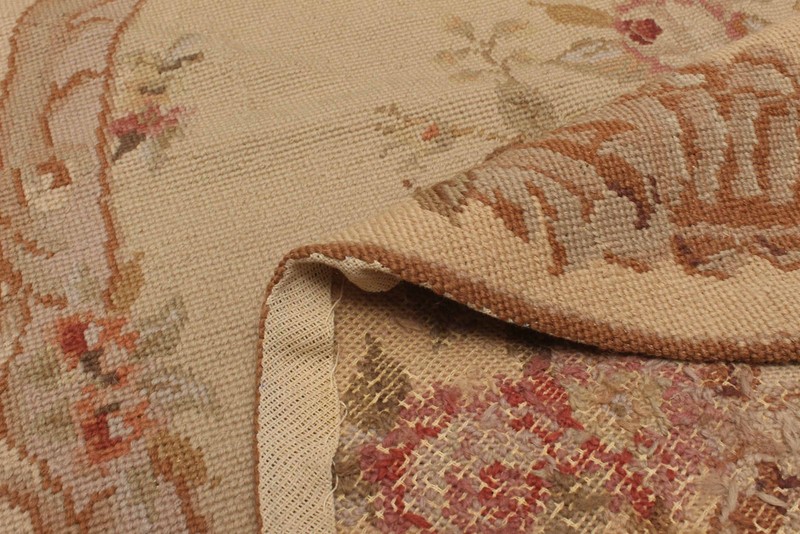 Vintage Hand Woven Area Rug 4'0" x 4'0" Traditional Wool Oriental Carpet gallery