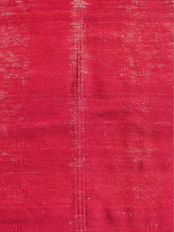 Red Turkish Kilim Rug Runner, Hallway Rug, Corridor Rugs 35"x117" Carpet Runner gallery