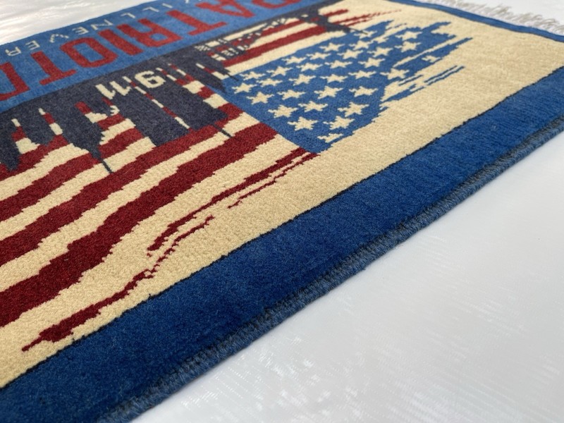 78x59CM TRADITIONAL AFGHAN WAR RUG Beautifully Made Mini rug Handicrafts #675 gallery