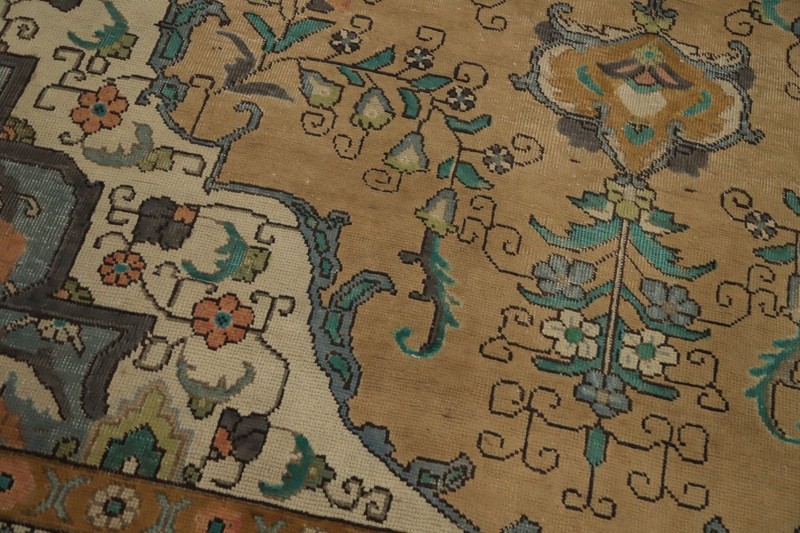 Traditional Wool Brown Dining Room Area Rug 9x13 Vintage Handmade Over-Dyed Rug gallery