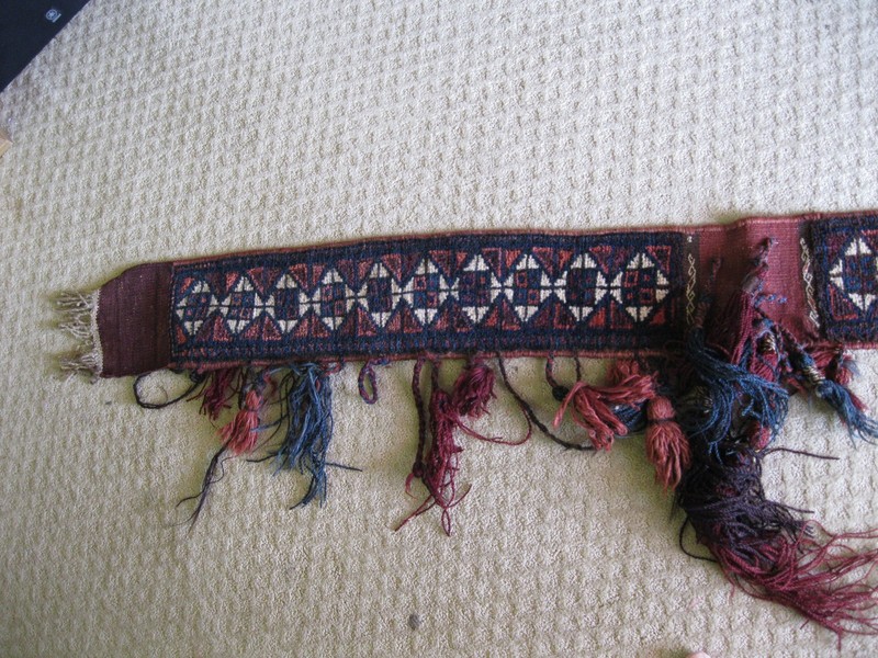 ANTIQUE PRE 1890-1900 BLUCH YOU MUST SEE +++++++++++ TRIBAL ALL WOOL gallery