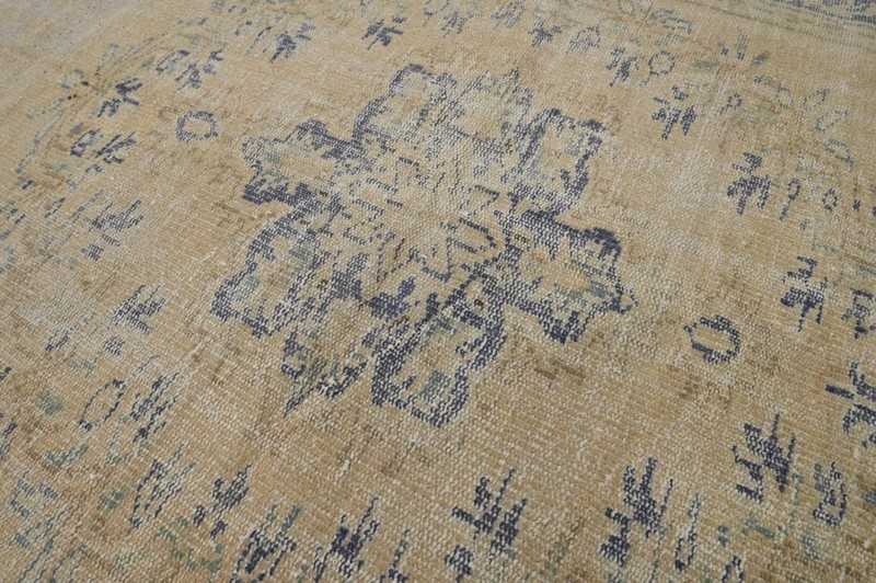 Oushak Turkish Vintage Rug 5x9 Kilim Rug Anatolian Handmade Boho Decor BEIGE gallery