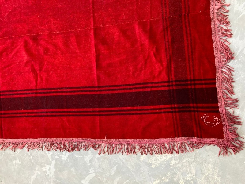 Vintage Handmade Traditional Turkish Solid Bordered Wool Kilim Rug 288x214 cm gallery