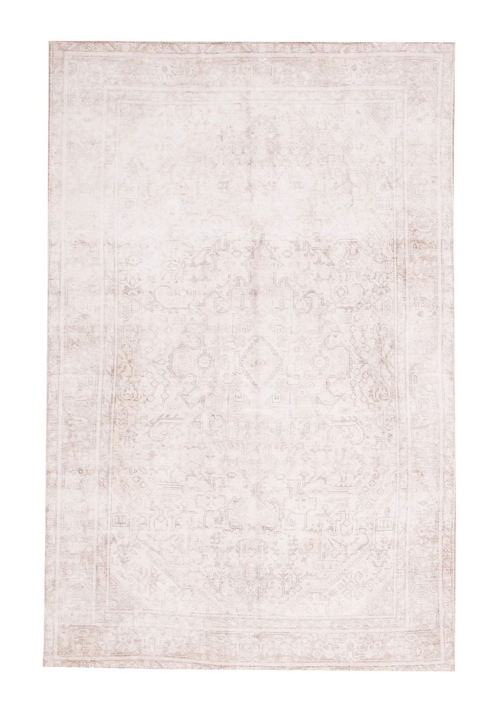 Vintage Hand-Knotted Area Rug 6'0" x 9'3" Traditional Oriental Wool Carpet
