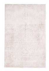 Vintage Hand-Knotted Area Rug 6’0″ x 9’3″ Traditional Oriental Wool Carpet