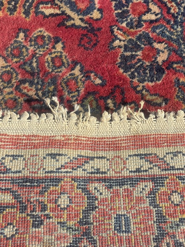 ANTIQUE AMERICAN SAROUK RUNNER 2'8"x20' gallery