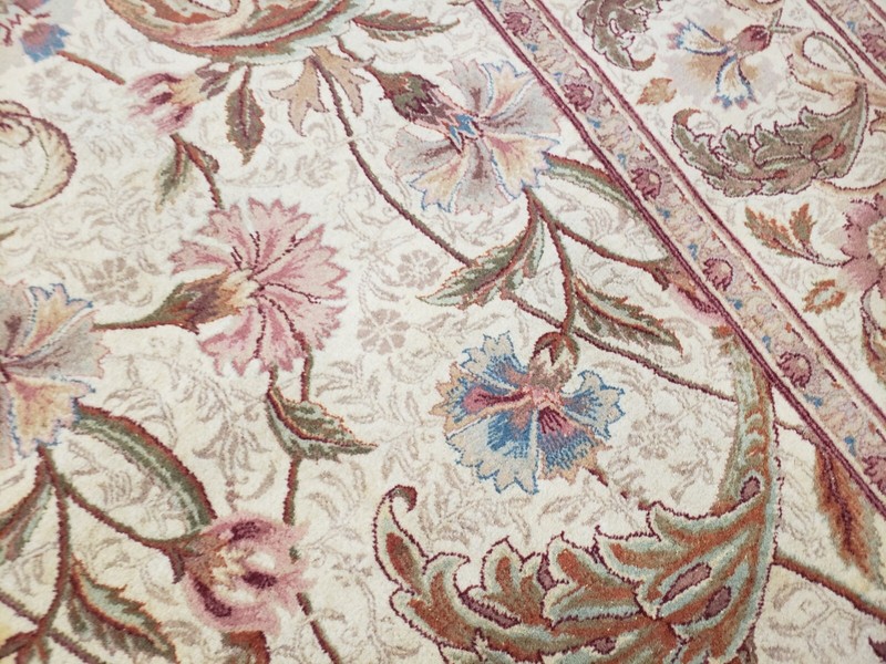 6x9 PAKI KASHANI VERY FINE AUTHENTIC 100% WOOL ORIENTAL RUG FINE PAKISTAN gallery