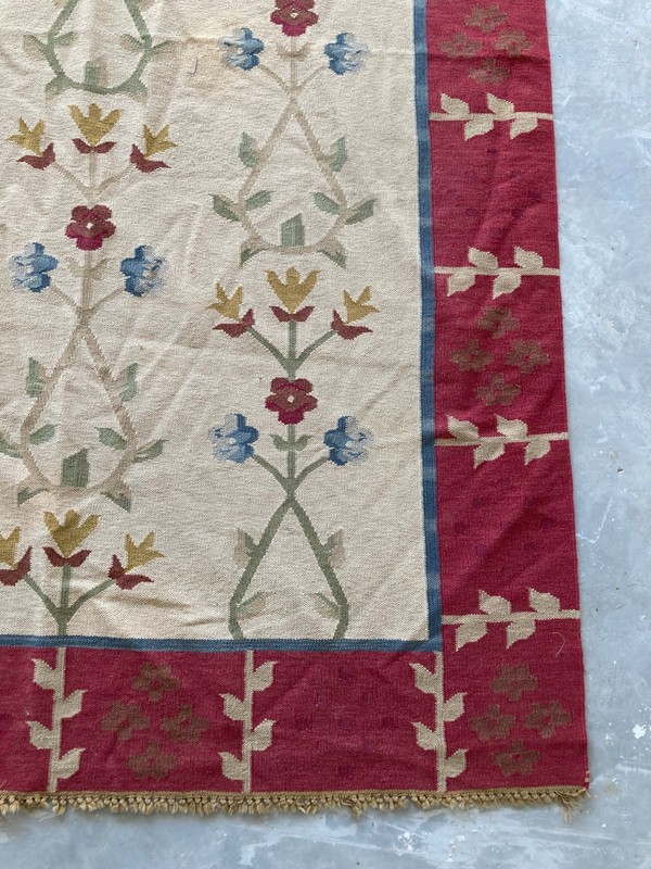 Vintage Traditional Handmade Lovely Floral Turkish Floor Rug Carpet 250x160 cm gallery