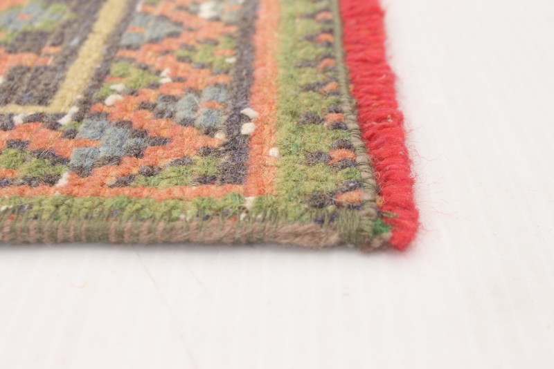 Vintage 4'3" x 11'6" Traditional Hand Knotted Vegetable Dye Wool Area Rug gallery