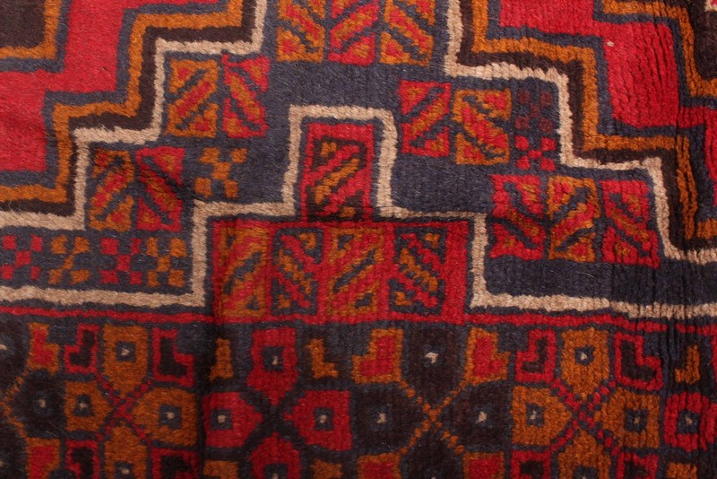 Vintage Traditional Hand-Knotted Area Rug 3'6" x 6'2" Oriental Wool Carpet gallery