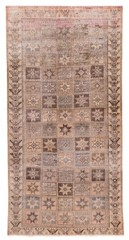 Traditional Vintage Hand-Knotted Area Rug 4’5″ x 8’10” Oriental Wool Carpet