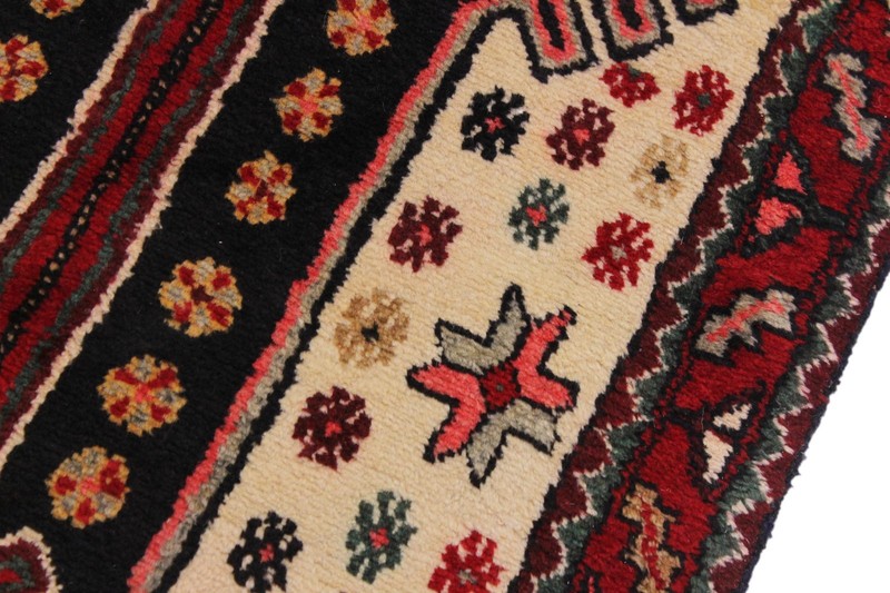 Handmade Red Wool Runner Rug 2'11" x 10'11" Tribal gallery