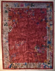 Antique Art Deco Chinese Oriental Rug 9’0” X 12’0“ #8236