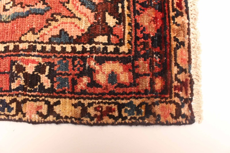 Vintage 3'6" x 5'2" Traditional Hand Knotted Vegetable Dye Wool Area Rug gallery