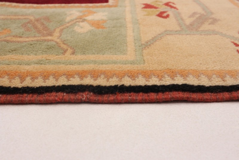 Vintage Hand-Knotted Area Rug 3'10" x 6'1" Traditional Wool Carpet gallery