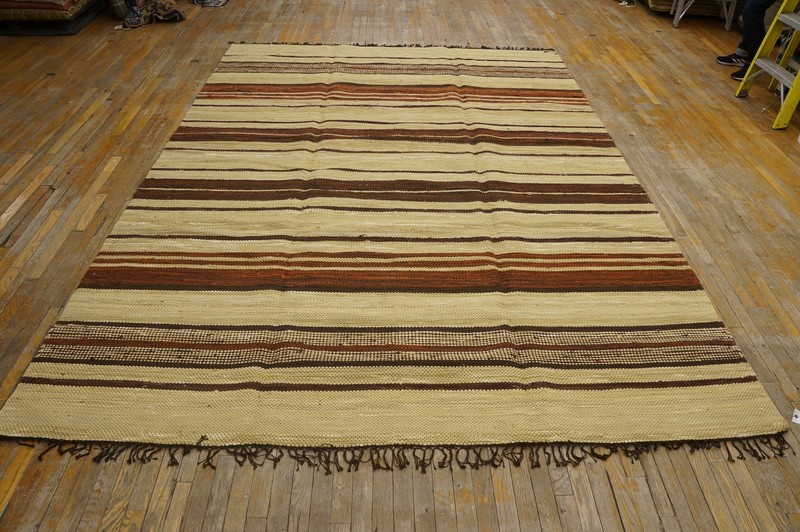 8X10 Antique American Rag Wool Area Rug 1940 gallery
