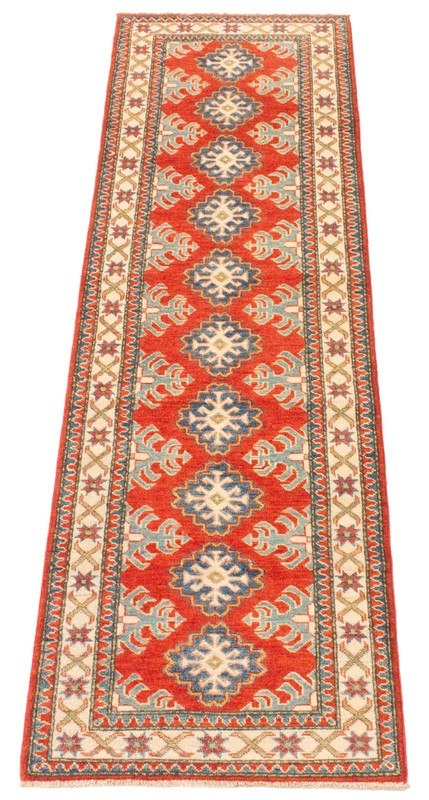 2'7" x 9'3" Vintage Hand-knotted Runner Rug Traditional Oriental Wool Carpet gallery