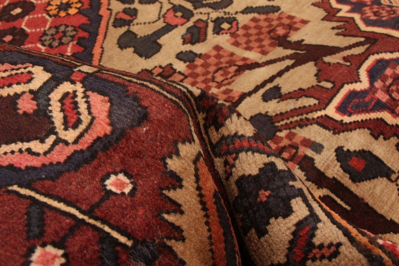 Vintage 6'0" x 9'7" Traditional Hand Knotted Vegetable Dye Wool Area Rug gallery