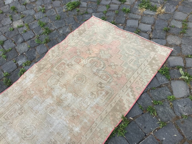 Handmade Rug Turkish Area Rug Vintage Rug Oushak Rug Antique Rug Bohemian Rug gallery