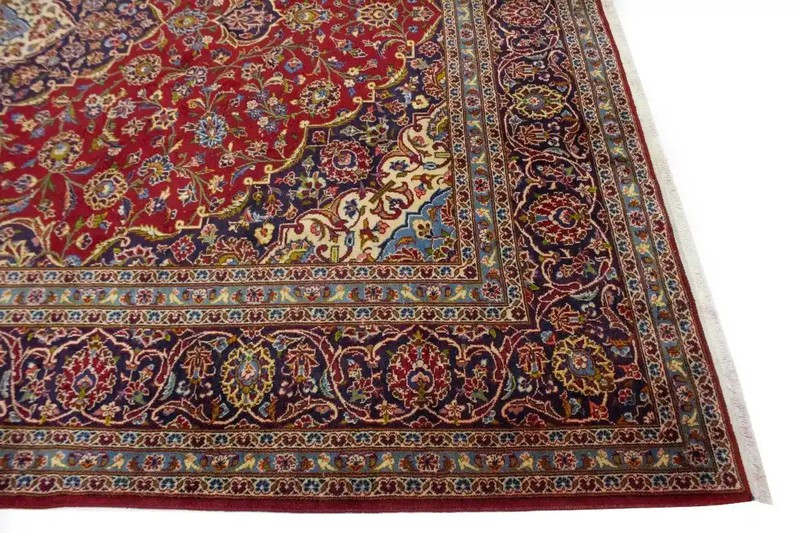 Vintage Extra Large Handmade Wool Oriental Rug Classic Decor Carpet 10X13 ft gallery