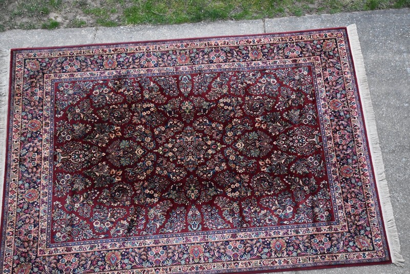 KARASTAN RUG Original Collection 700/785 RED SAROUK 8.8x12 Nice #KER55 gallery