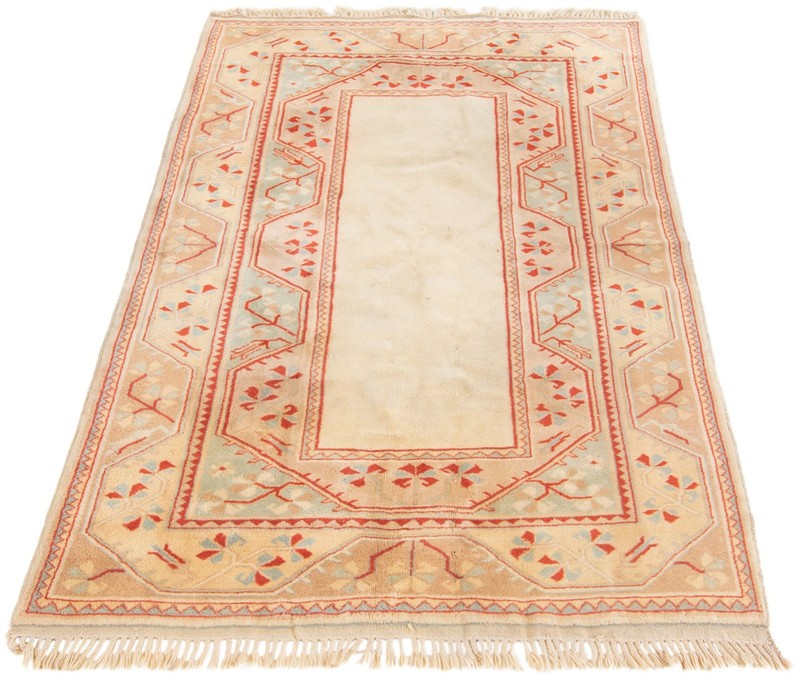 Traditional Vintage Hand-Knotted Oriental Carpet 5'3" x 8'2" Wool Area Rug gallery