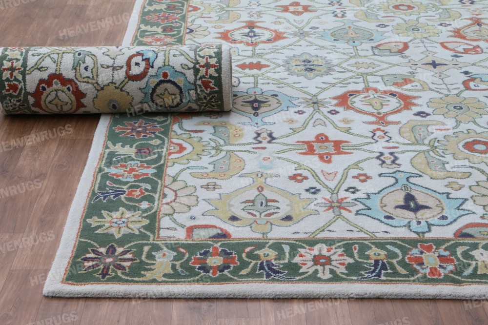 Woman Weaver New catherine multi HandMade Traditional Parsian Wool Area Rug