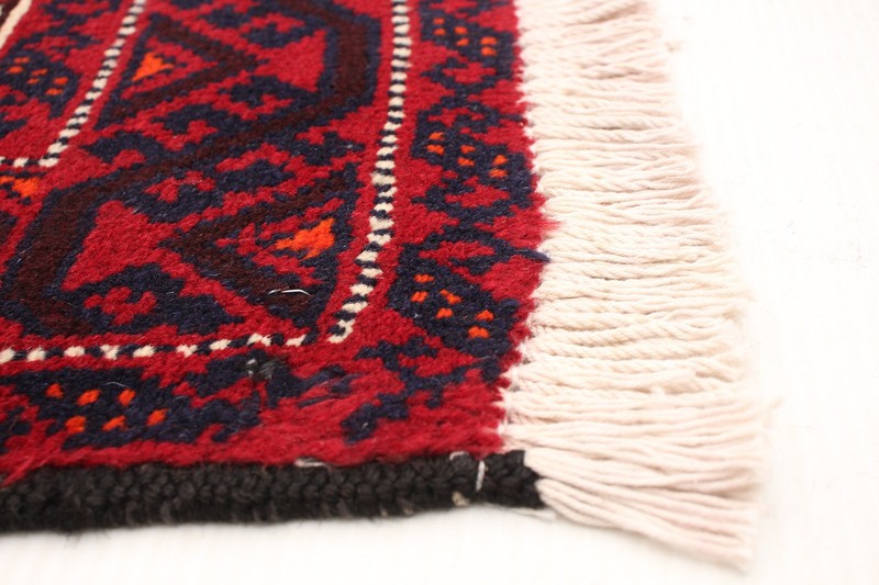 Vintage 3'3" x 5'7" Traditional Hand Knotted Vegetable Dye Wool Area Rug gallery