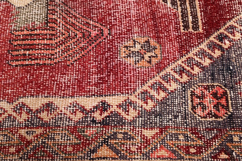 Vintage Traditional Hand-Knotted Area Rug 4'7" x 6'4" Oriental Wool Carpet gallery