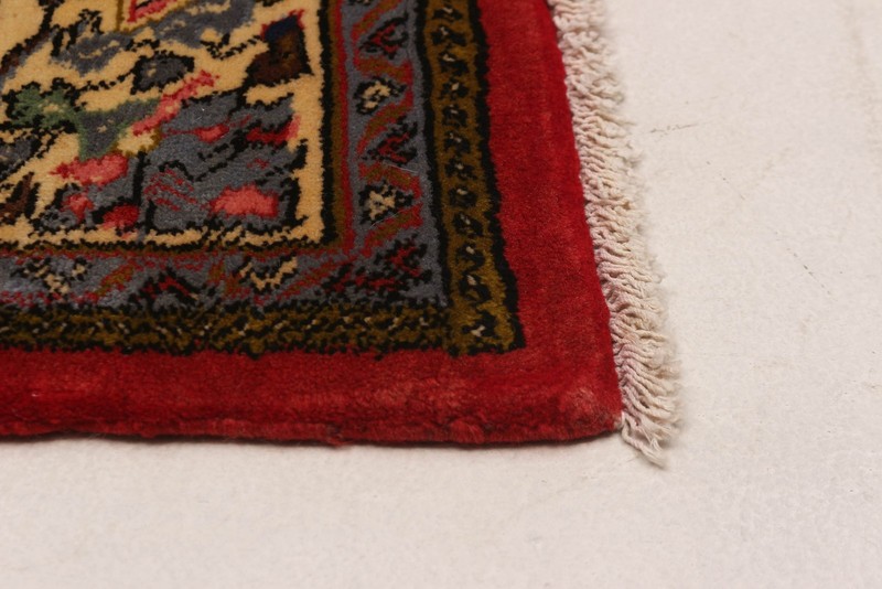 Traditional Vintage Hand-Knotted Area Rug 4'1" x 7'1" Oriental Wool Carpet gallery