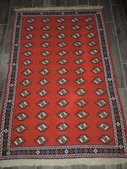 4x6ft. Handmade Turkish Shirvan Kilim Wool Rug