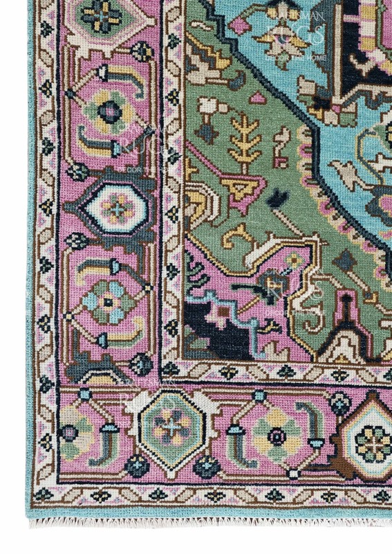 8x10 Hand made Traditional Living Area Rugs, Contemporary Floor Carpet gallery