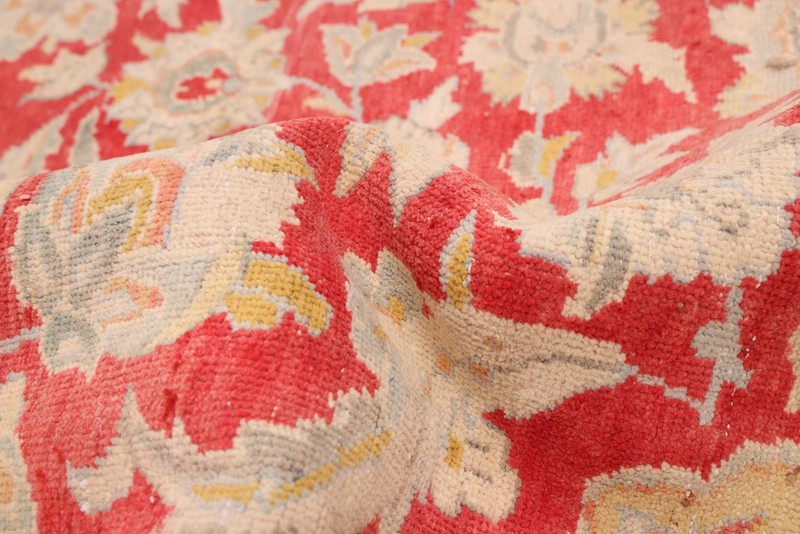 Vintage 9'1" x 13'1" Traditional Hand Knotted Vegetable Dye Wool Area Rug gallery