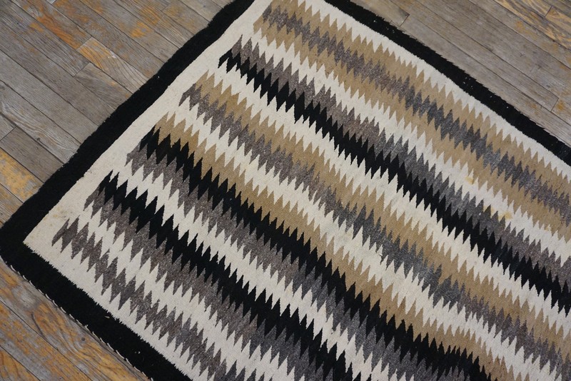 3'x5' Antique Allover Geometric Wool Flat Weave Multicolor Jewel Tones 1935 Rug gallery